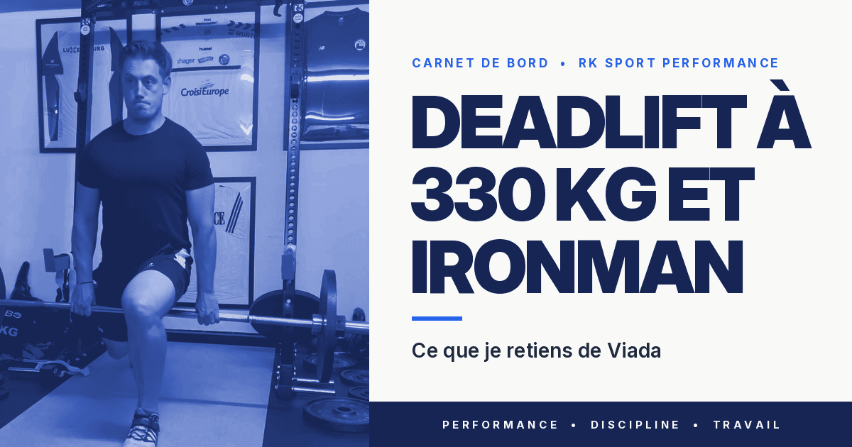 Viada fait du deadlift à 330kg et termine des Ironman. Voilà ce que j'en retiens