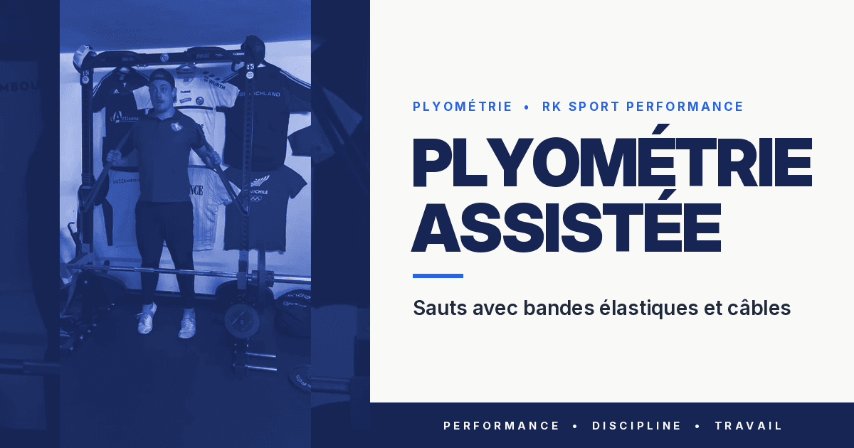 Plyométrie assistée : ce que la recherche dit des sauts avec bandes élastiques et câbles