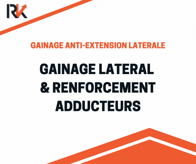 Gainage latéral et renforcement adducteurs