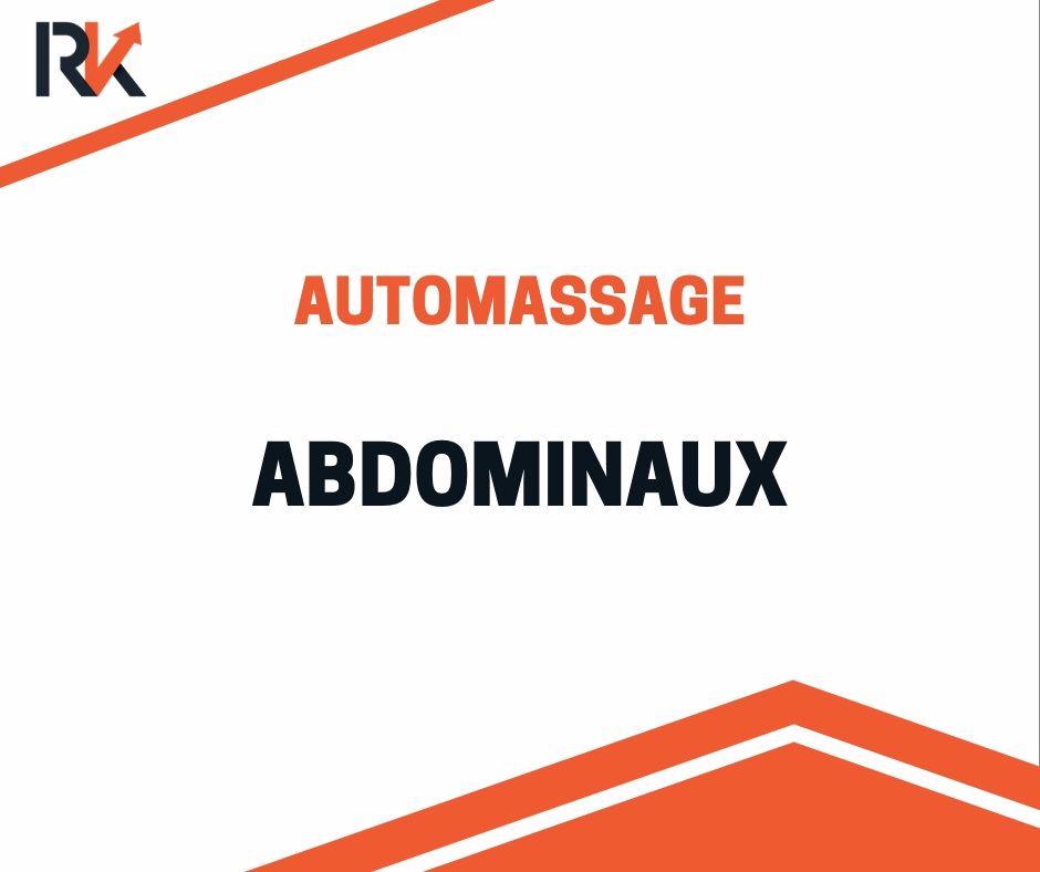 automassage abdominaux avec balle de massage