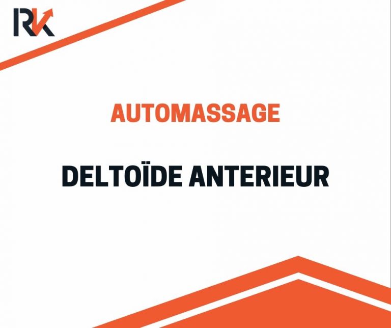 Automassage deltoïde antérieur