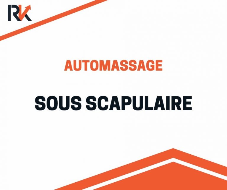 Automassage sous scapulaire